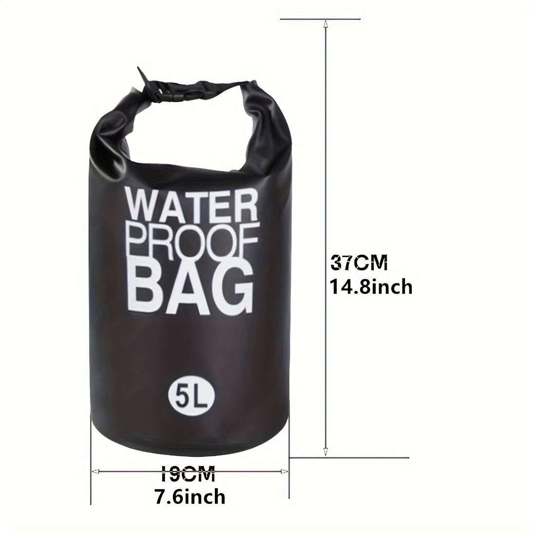Outdoor Sports PVC Waterproof Bag Wear Resistant Large Capacity