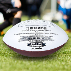 American Football for Outdoor Training and Play - Standard Size 9