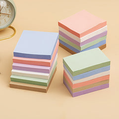 100pcs Morandi Sticky Notes for Home & Office Organization