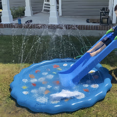 37in Alphabet & Number Learning Mat Splash Pad