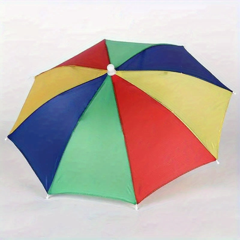 Fishing Cap Umbrella Outdoor Folding Umbrella Men Women