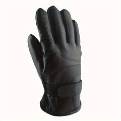 Winter Touch Screen Gloves Thickened Warm Wind Rain Cold Resistance