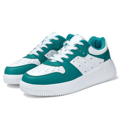 Men's Breathable Non-Slip Lace-Up Sneakers - Skate Shoes