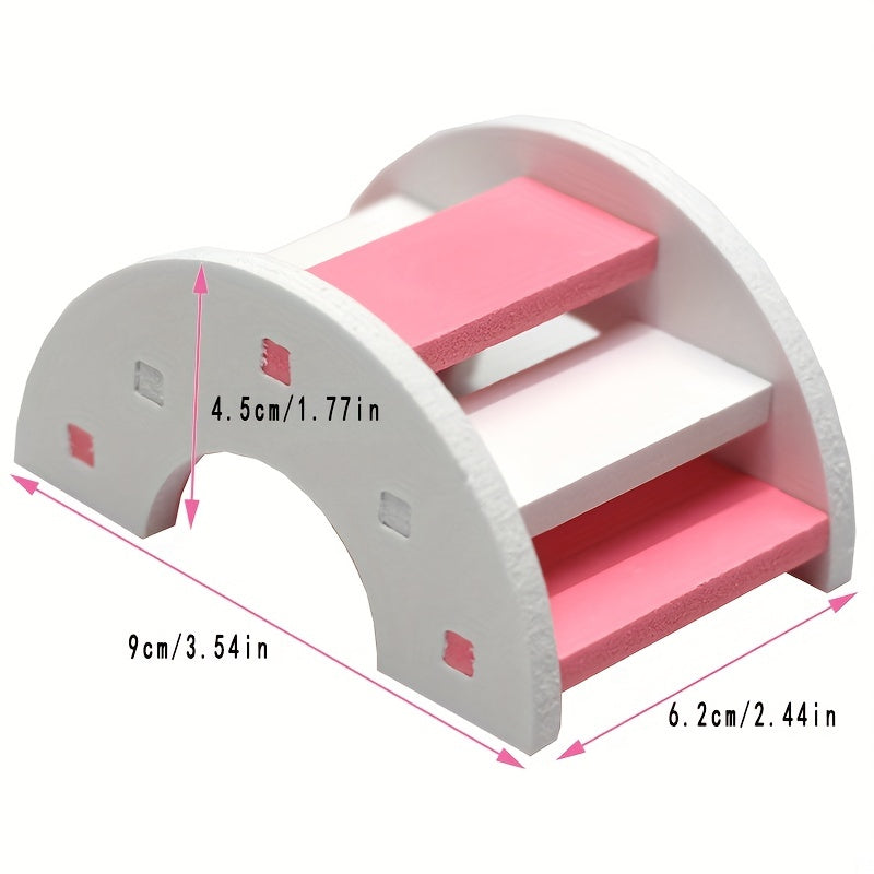 Rainbow Bridge Hamster Toy Safe Ladder