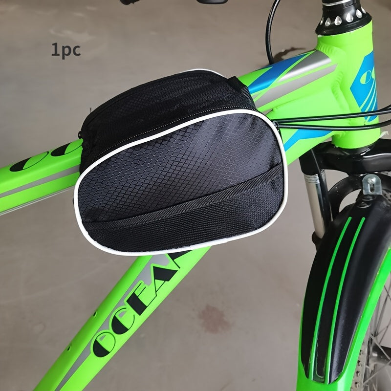 Mountain Bike Front Beam Bag Waterproof Tool Bag Saddle Bag