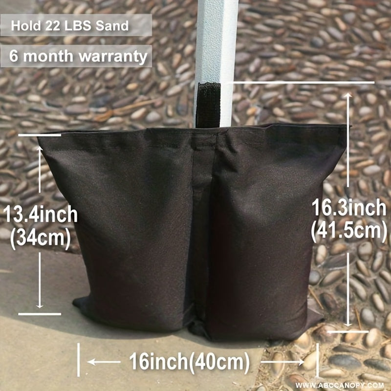 4pcs Sandbag Tent Foot Supports to Secure Outdoor Activities