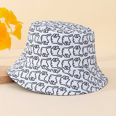 Animal Printed Bucket Hat Lightweight Sun Hat