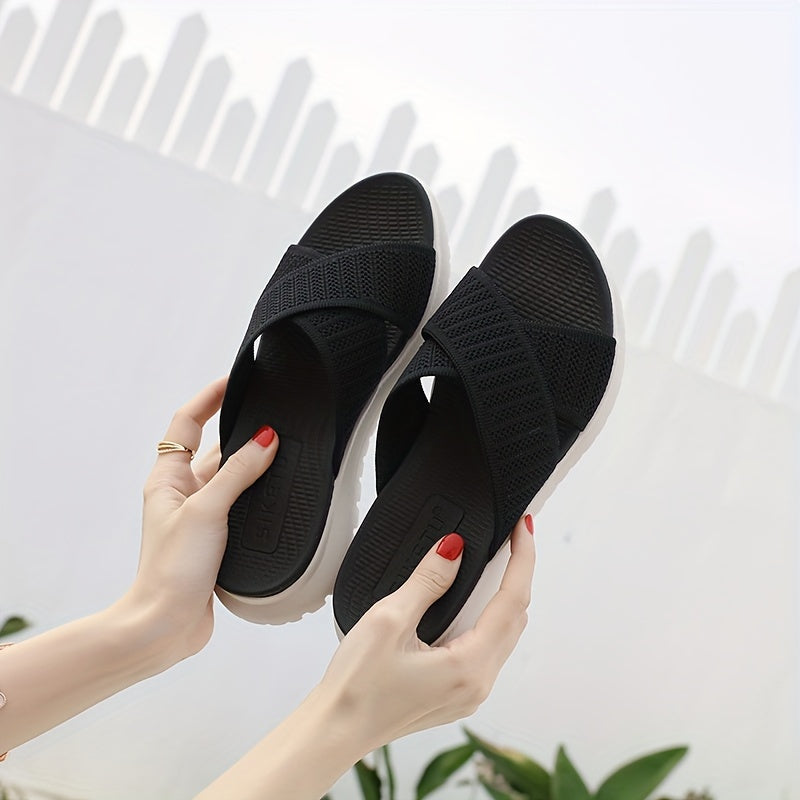 Breathable Sports Sandals Open Toe Non Slip Slides
