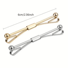 Copper Tie Clip Clasp Bar Brooch Accessory For Men