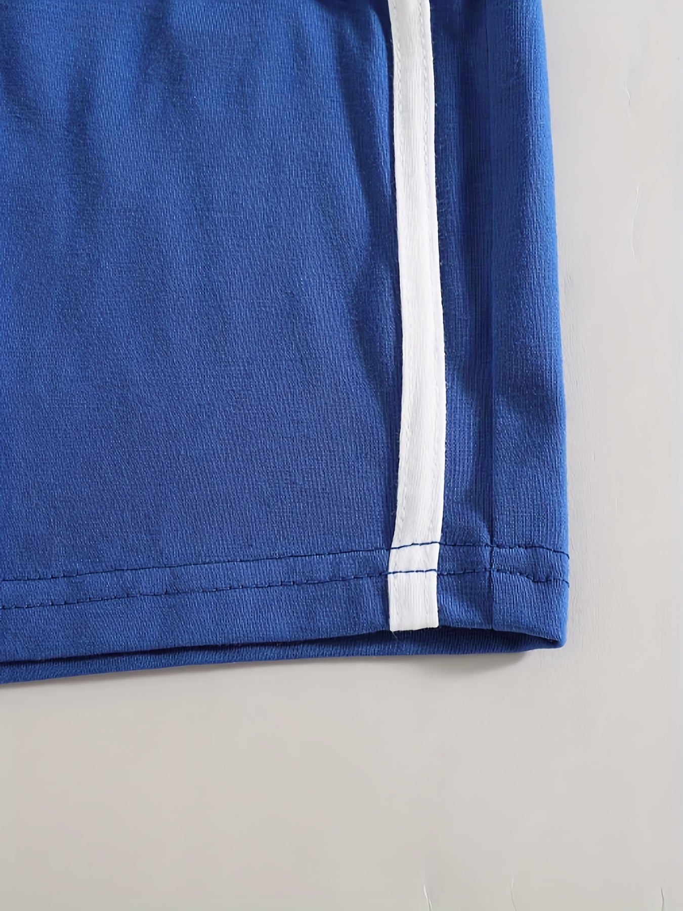 Boys Letter & Bear Casual Outfit Round Neck T shirt & Shorts