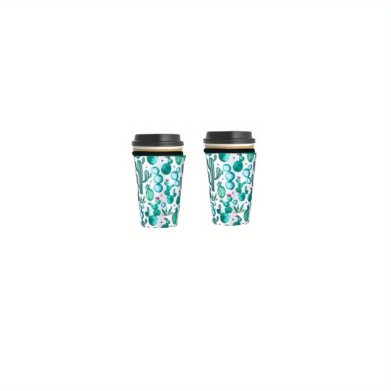 2pcs 18OZ Reusable Coffee Cup Sleeve Heat Preservation Antifreeze Cover