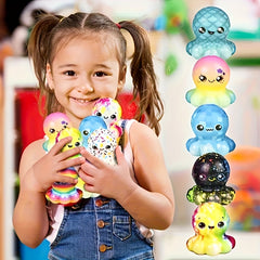 Soft Octopus Toys Slow Rising Sensory Toys for Kids Party Favors