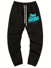 Men's Drawstring Pocket Sweatpants Casual Jogger Pants