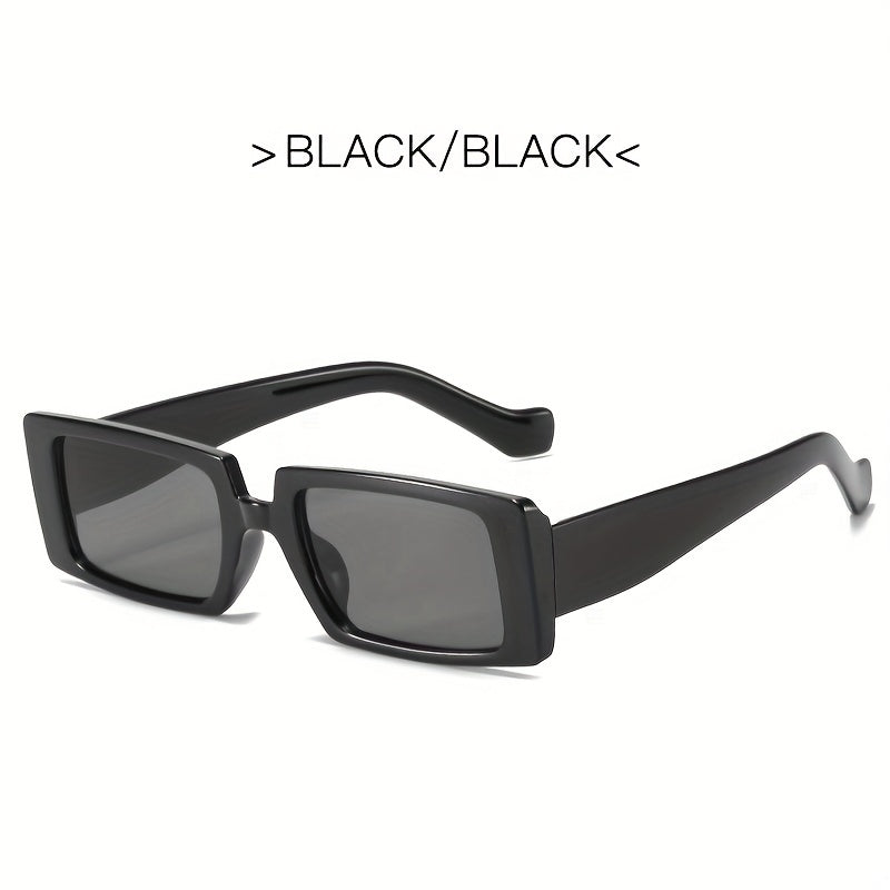 Rect. Sunglasses Women Men Anti Glare UV400