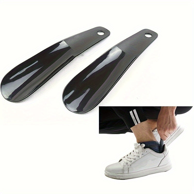 1pc Plastic Shoehorn Spoon Shoes Lifter Portable Shoe Horn