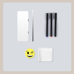 Erasable Magnetic Monitor Memo Board Dry Erase Whiteboard