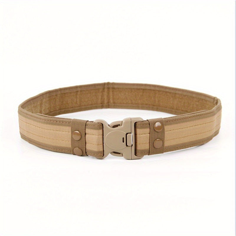 5 Colors Polyester Canvas Belt For Men Size 51 18in