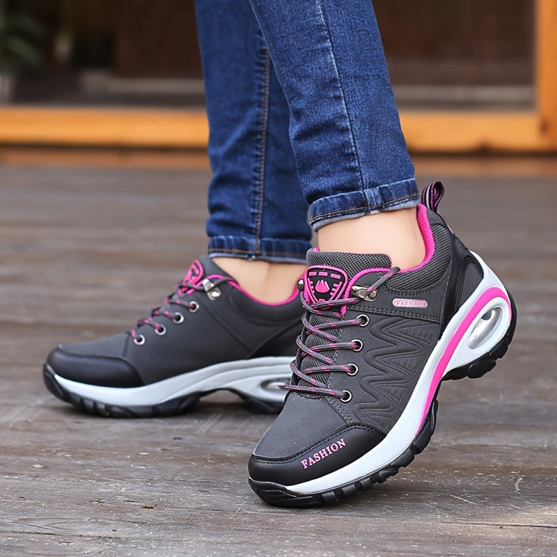 Non Slip Hiking Shoes for Women Comfortable Air Cushion Bottom Sneakers