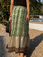 Boho Holiday Skirt for Spring & Summer Women's Clothing