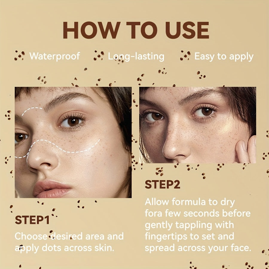 Freckle Stamp Pen Natural Faux Freckles Makeup Waterproof Pen