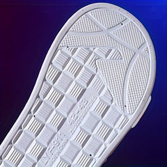 Men's Color Block Slides Ultra Soft Slippers for Outdoor Activities