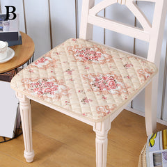Quilted Embroidery Chair Cushion Soft and Comfortable Meal Cushion