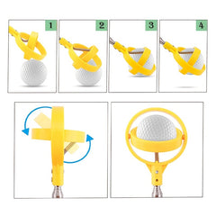 Stainless Steel Golf Ball Picker Double Ring