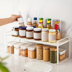 Retractable Storage Shelf Inner Partition Layer Shelf Cabinet