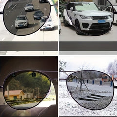 1pc Men's Outdoor Dual-Use Polarized Sunglasses Night Vision Sun Protection