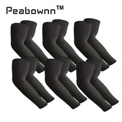 Peabownn Cooling Arm Sleeves UV Protection Compression Moisture Wicking