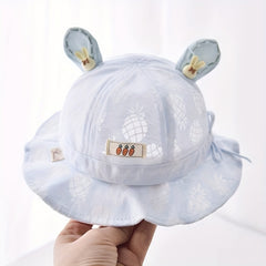 Carrot Rabbit Ear Fisherman's Hat Bucket Hat For Outdoor Traveling Beach
