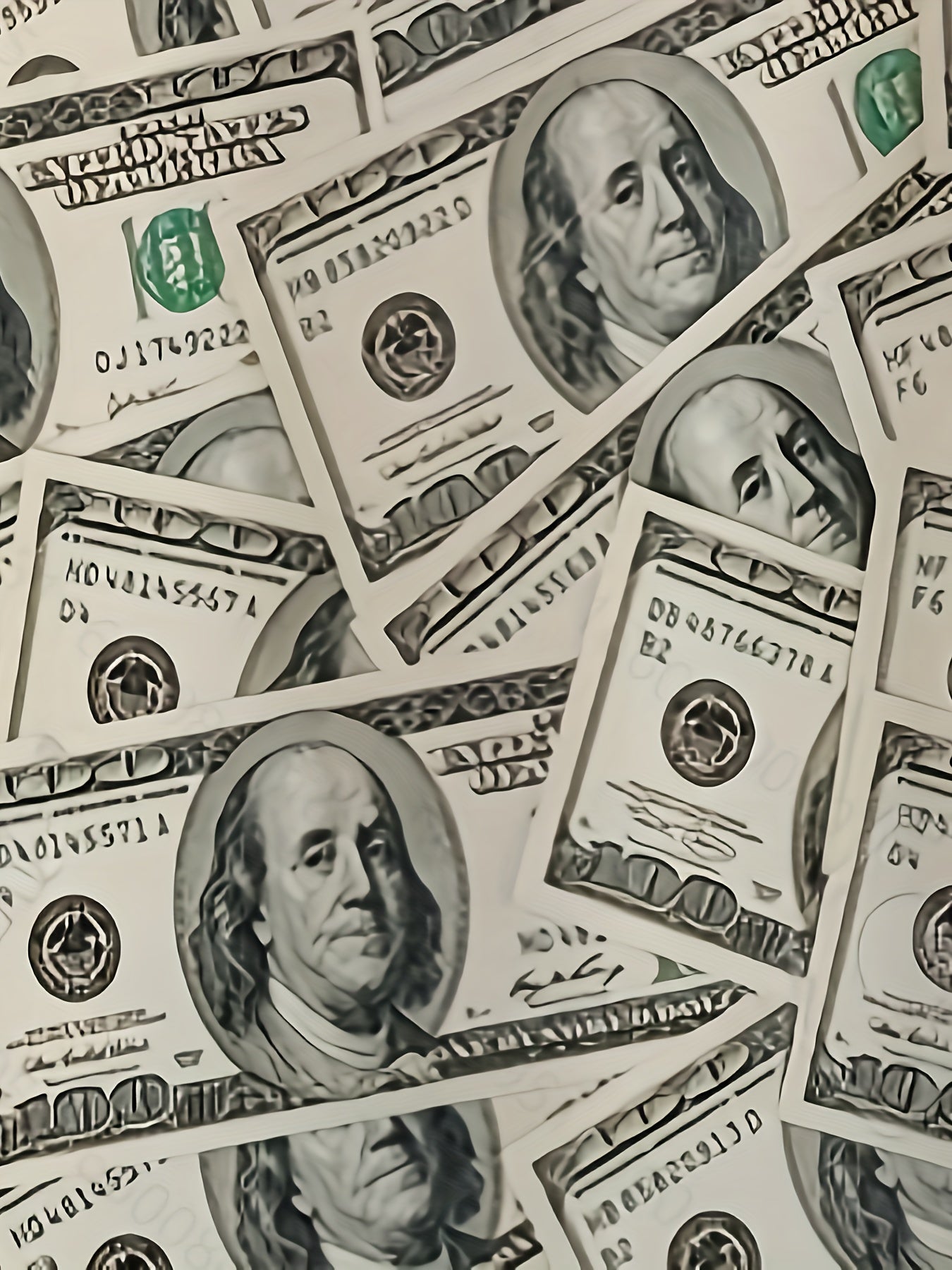 Boy's Dollar Bill 3D Print T-shirt