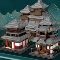 Beijing Ancient School Building Blocks Set - Halloween Christmas Gift