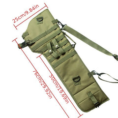 Fishing Rod Carrying Bag Waterproof Organizer Lightweight Tackle Box