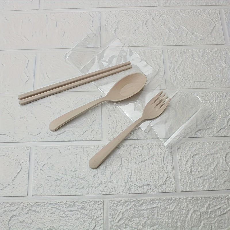 1pc Outdoor Chopsticks And Fork Set for Camping and Picnic