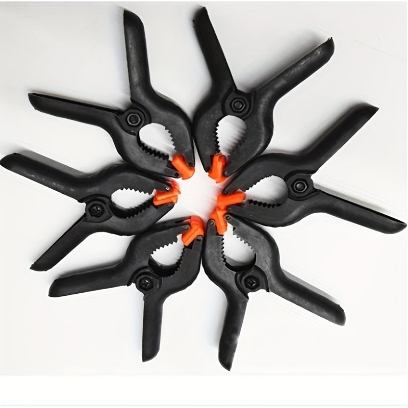 10pcs 2 Spring Clamps for Wood & Plastic Securing