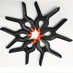 10pcs 2 Spring Clamps for Wood & Plastic Securing