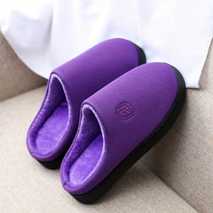 Memory Foam Cozy Slip On Couple Slippers