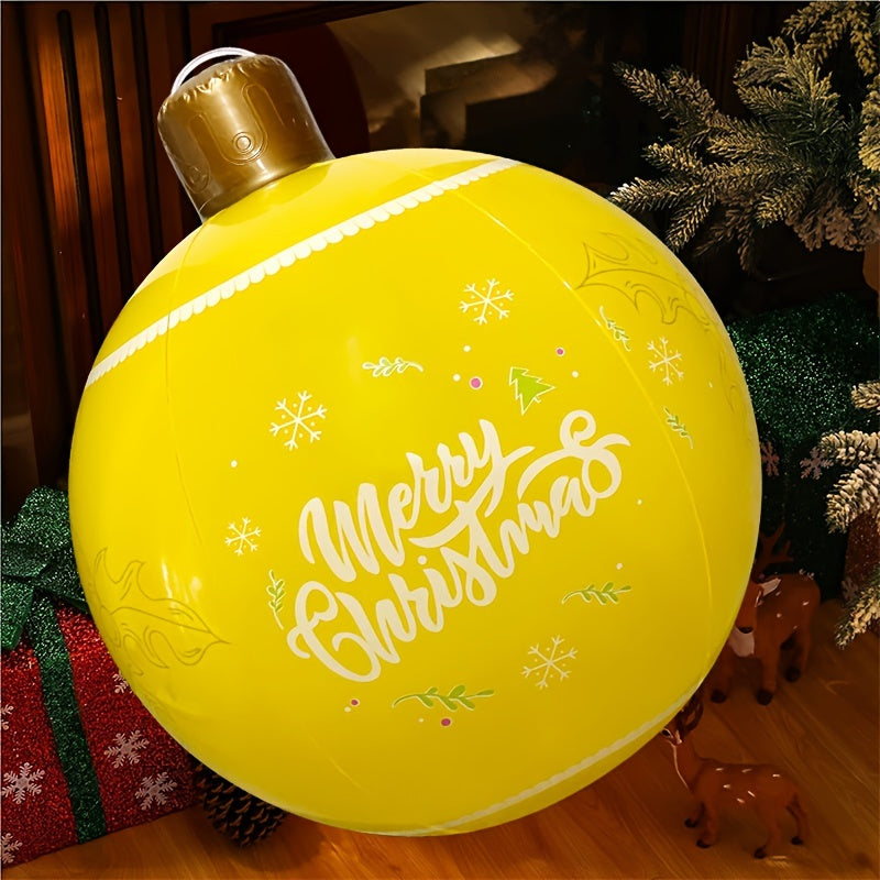 Inflatable Christmas Ball Home Decor Light