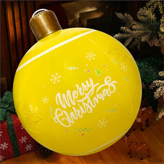 Inflatable Christmas Ball Home Decor Light