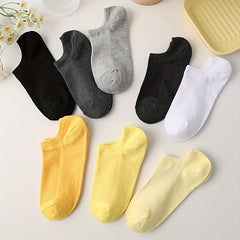 8 Pairs Low Cut Ankle Socks Women's Stockings