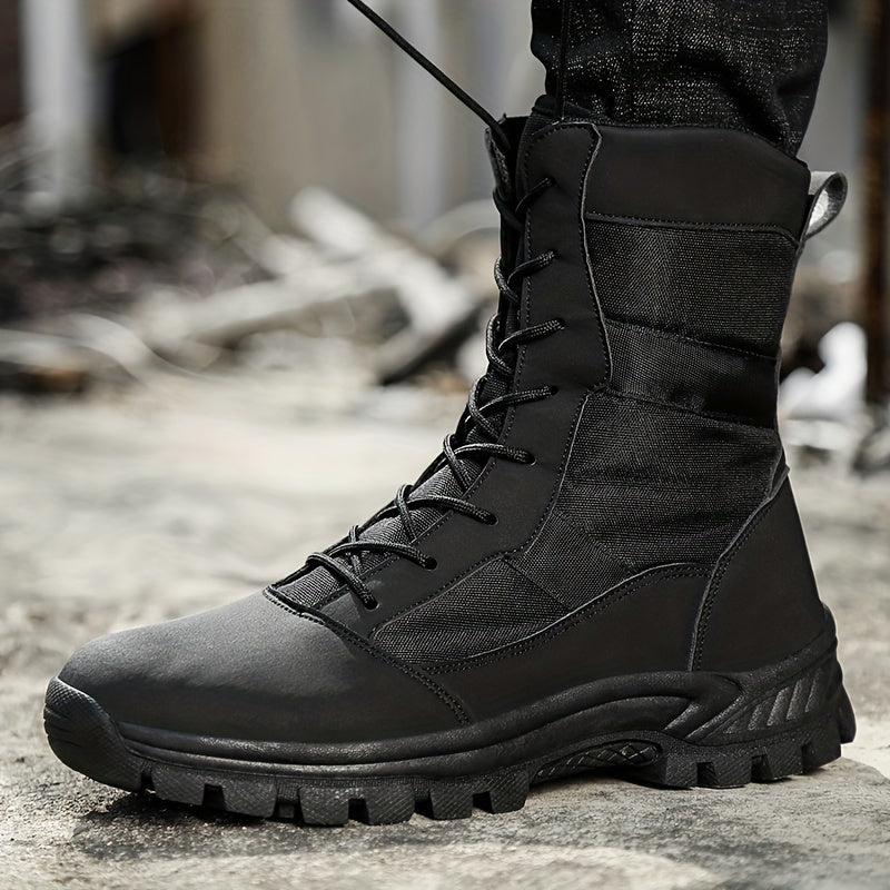 Men's Camo Hiking Shoes High Top Breathable Non Slip