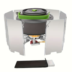 Aluminum Stove Windproof Plate for Outdoor Camping