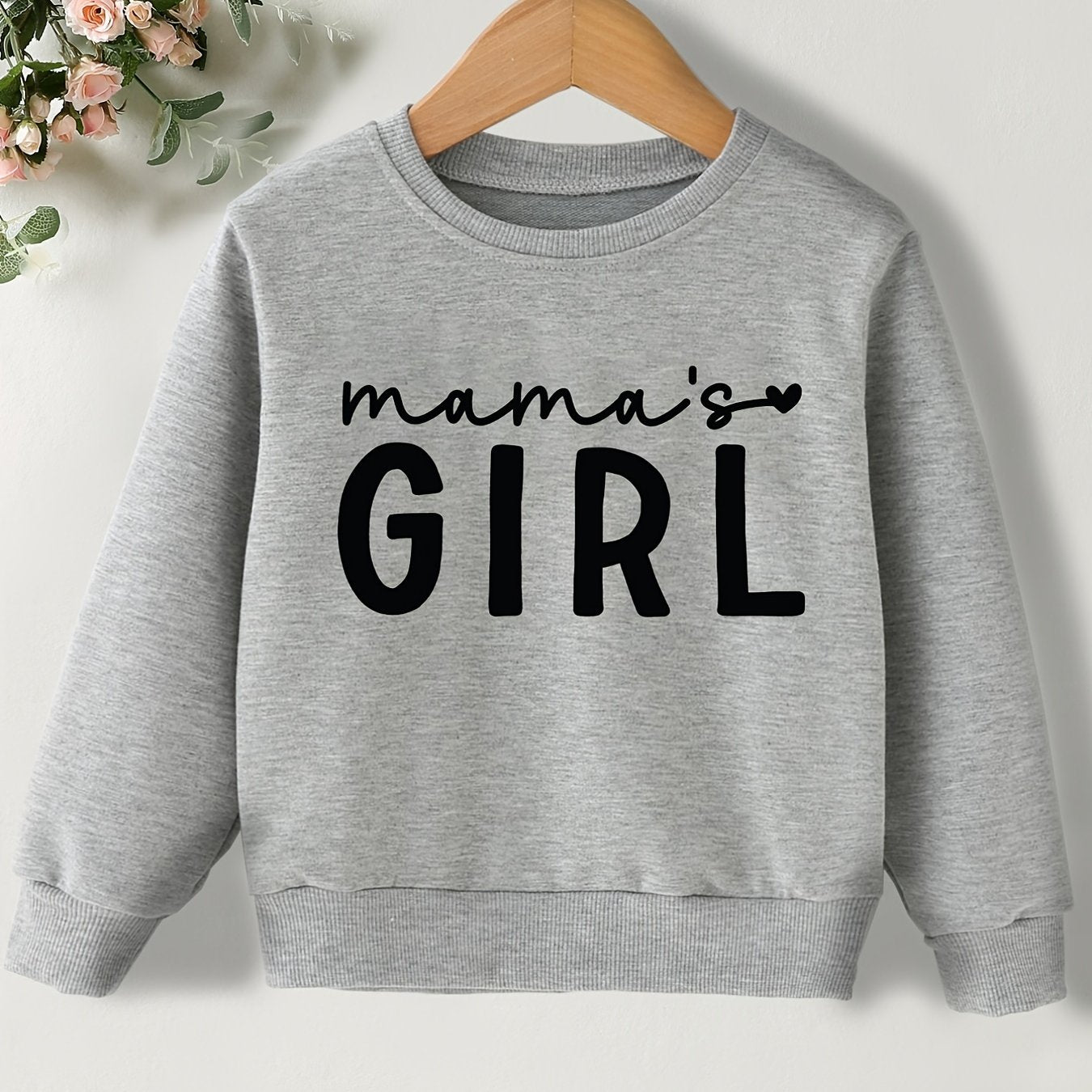 Toddler Girls MAMA'S GIRL Sweatshirt Baby Kids Clothes