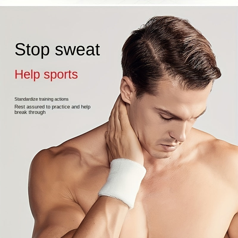 2pcs Sweat-absorbing Fitness Wrist Protectors