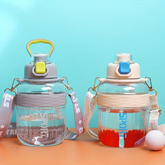 Large Capacity Leakproof Belly Cup with Handle & Strap