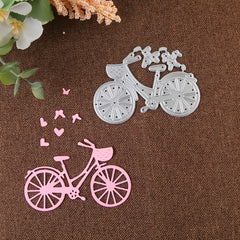 Bicycle Cutting Dies for DIY Embossing Scrapbooking