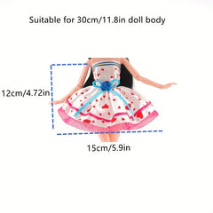 30 Cm Doll Clothes And Skirts For Girls - Play House Toys