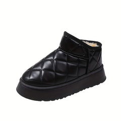 Women's Non-slip Medium Tube Snow Boots Soft Comfortable Warm