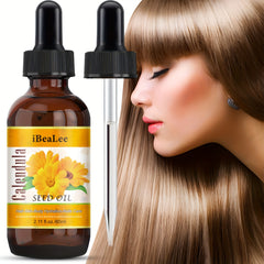 Calendula Hair Essential 100% Pure Natural Undiluted with Glass Dropper